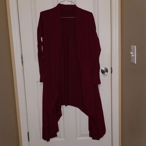 Open front long duster